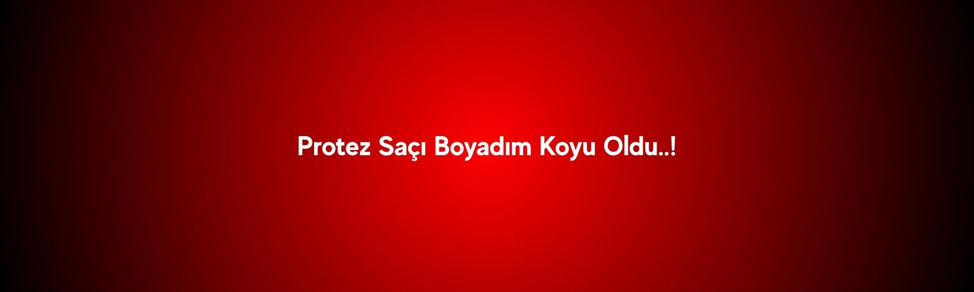 Protez Saçı Boyadım Koyu Oldu